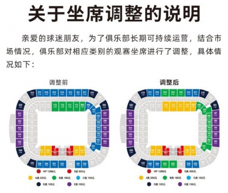 蓉城俱乐部中超门票价格上涨 业内称为正常现象 