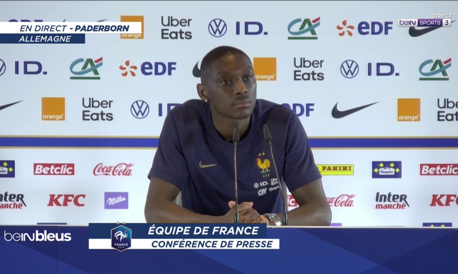 穆阿尼：法国队需专注 机会自会到来 