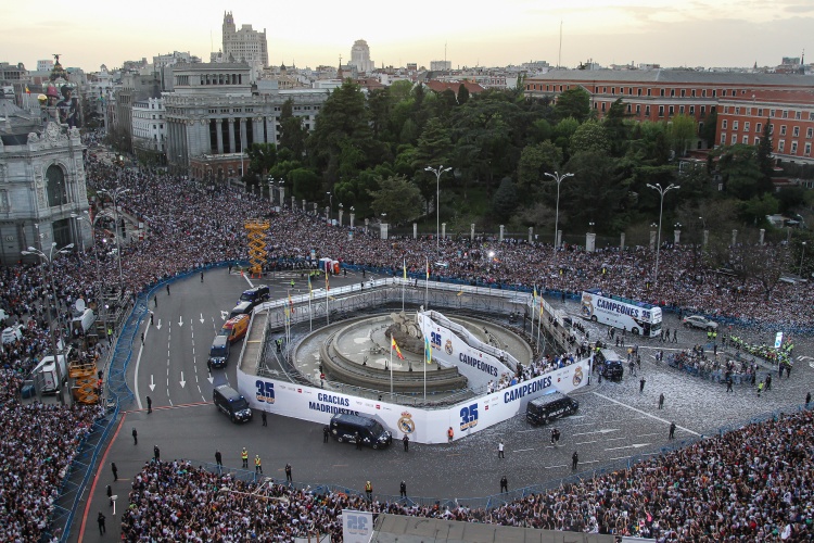 西班牙若夺冠 马德里西贝莱斯广场将举行庆祝活动 